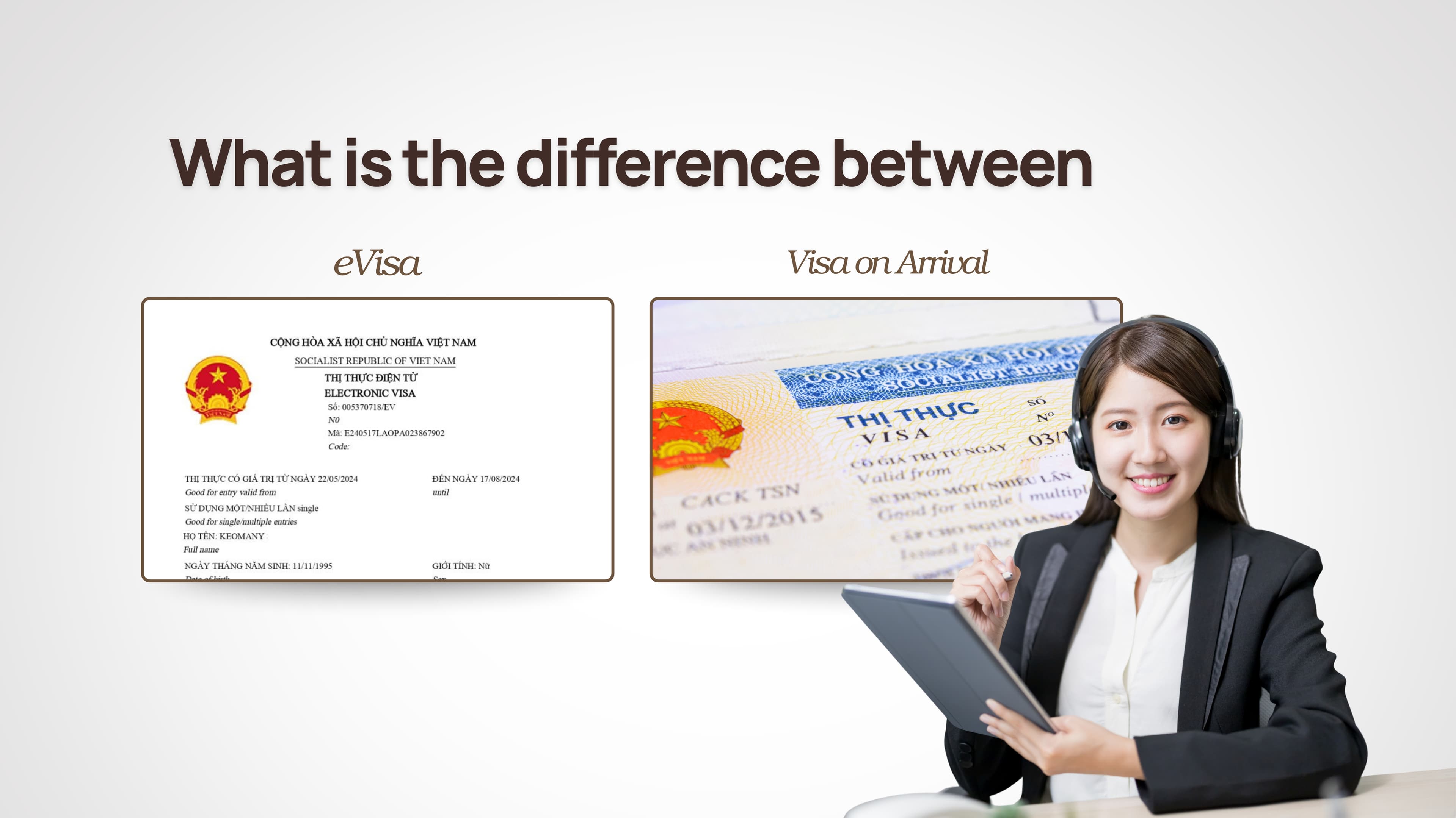 eVisa or Visa on Arrival: Which to Choose for Vietnam?